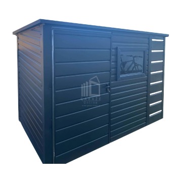 Schowek Domek Ogrodowy 2x1,5m + wiata 0,5m  Drzwi  okno dach ID961