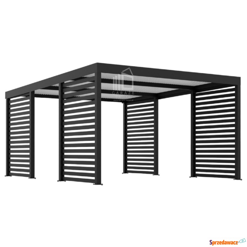 CarPort Premium - Wiata samochodowa 4x5 Antracyt... - Garaże i wiaty - Bydgoszcz