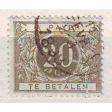Belgia  Porto Mi 55a kas 1895