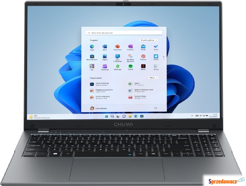 Chuwi GemiBook-Plus-K2- N150 | 15,6'' | 16GB |... - Laptopy - Skarżysko-Kamienna