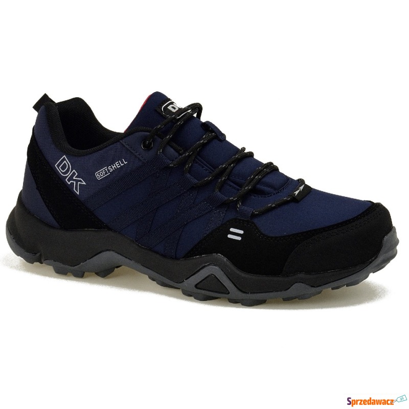 Granatowe męskie buty trekkingowe  DK VB17282 - Buty górskie, trekkingowe - Legnica