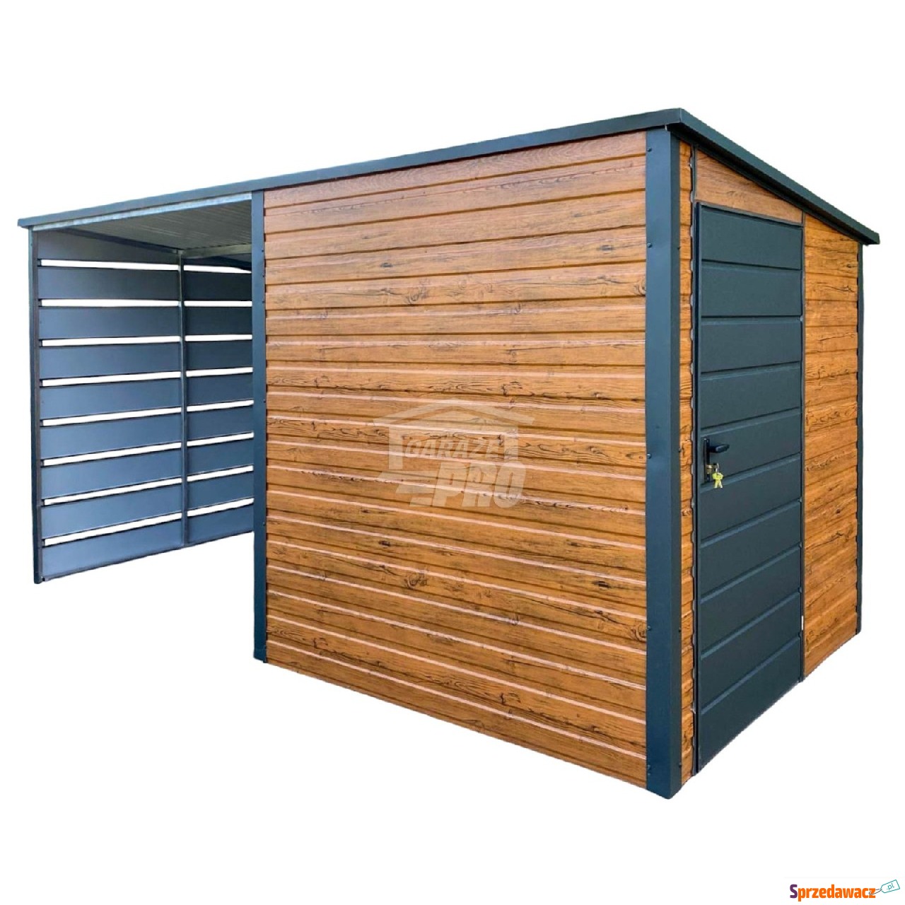 Schowek Domek Ogrodowy 2x2m + wiata...
