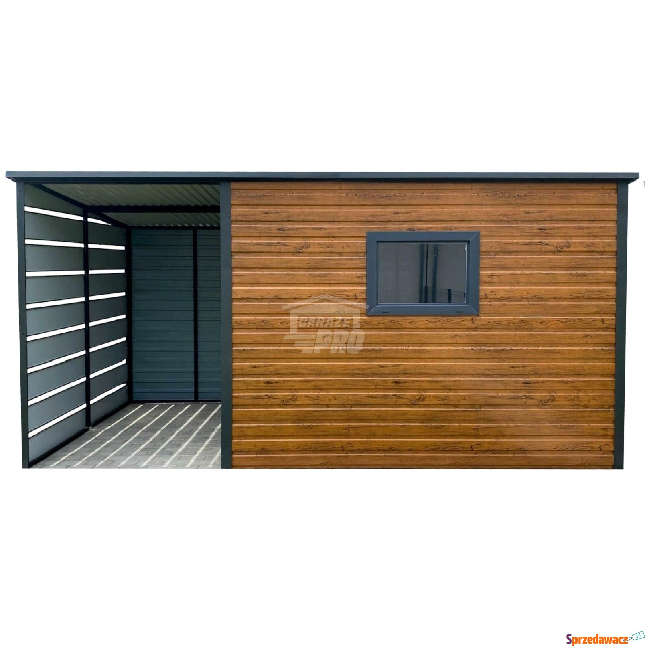 Schowek Domek Ogrodowy 3x2m + wiata...