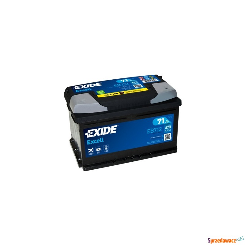 Akumulator Exide Excell 71Ah 670A...