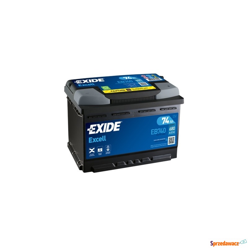 Akumulator Exide Excell 74Ah 680A...