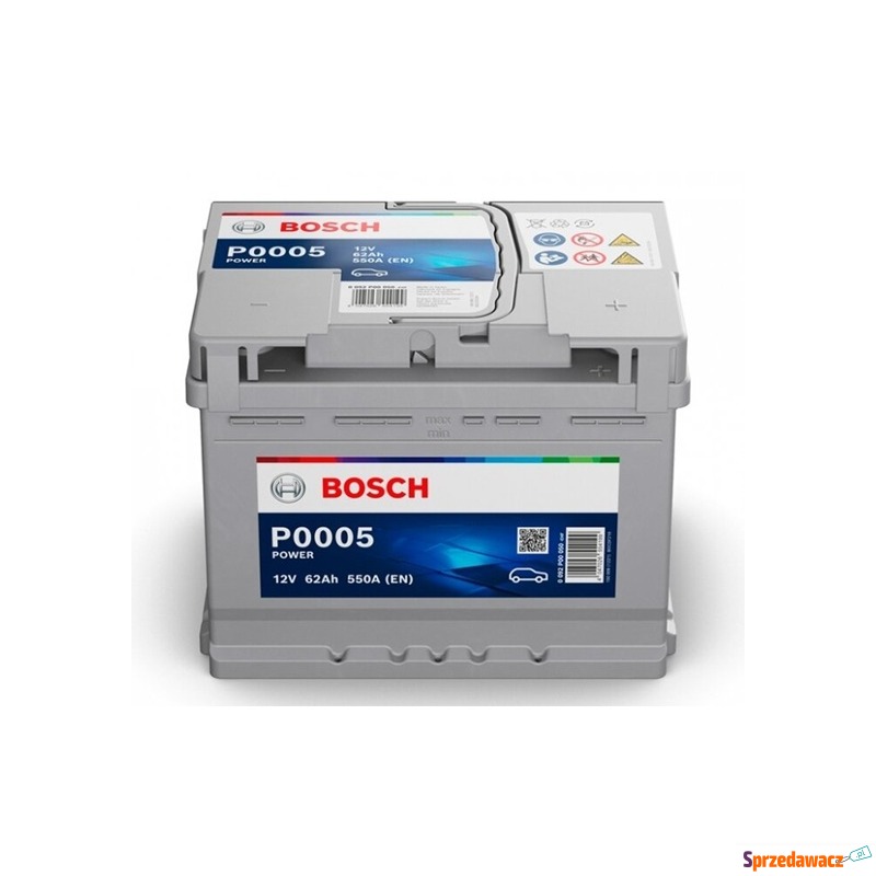 Akumulator Bosch 62Ah 550A EN P0005...