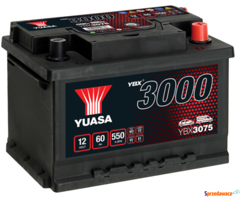 Akumulator 12V 60Ah 550A Yuasa...