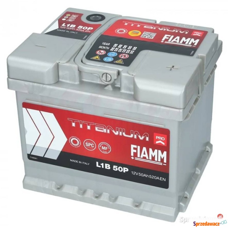 Akumulator 50Ah 520A FIAMM titanium...