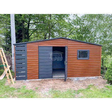 Schowek Domek Ogrodowy 5,5x3m + wiata 0,5m  Brama... - Altany, domki, namioty - Grudziądz - zdjęcie 2