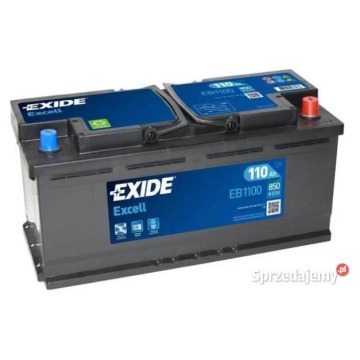 Akumulator 110Ah 850A Exide Excell EN darmowy... - Akumulatory - Radom - zdjęcie 1
