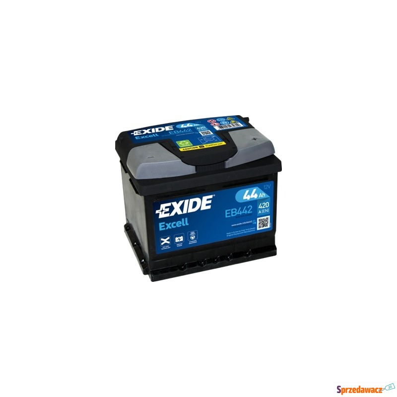 Akumulator Exide Excell 44Ah 420A EB442 en P+ - Akumulatory - Ostrowiec Świętokrzyski
