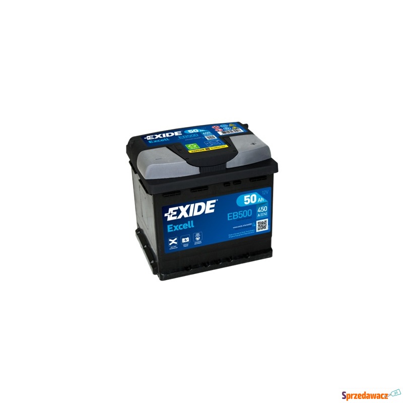 Akumulator Exide Excell 50Ah 450A EB500 en P+ - Akumulatory - Ostrowiec Świętokrzyski