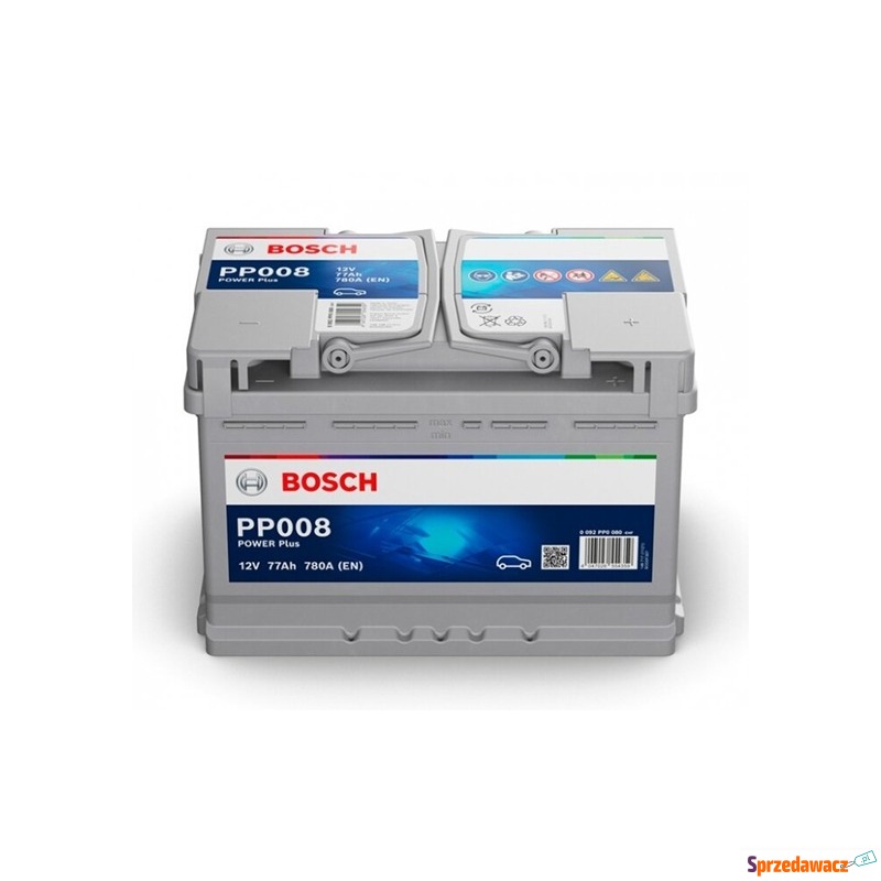 Akumulator Bosch 77Ah 780A EN PP008 P+ - Akumulatory - Ostrowiec Świętokrzyski
