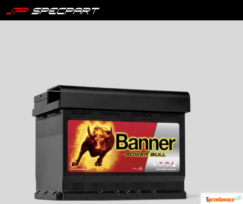 Akumulator 60Ah 540A EN Banner Power Bull prawy... - Akumulatory - Radom