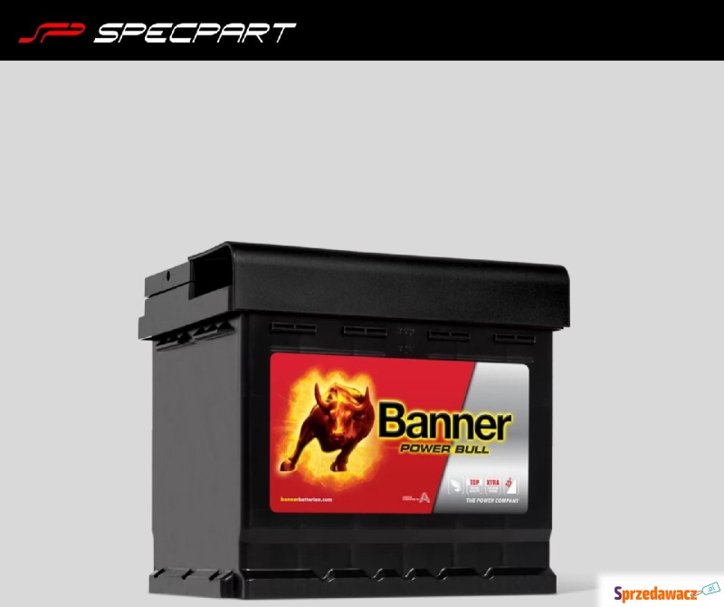 Akumulator 50Ah 450A EN Banner Power Bull prawy... - Akumulatory - Radom