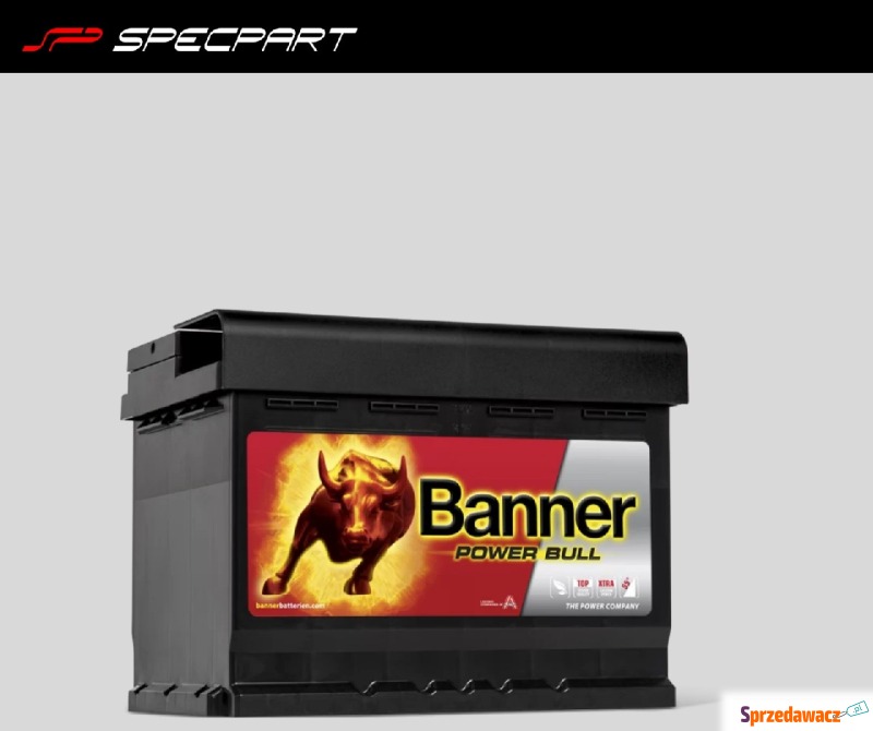 Akumulator 62Ah 550A Banner Power Bull EN prawy... - Akumulatory - Radom