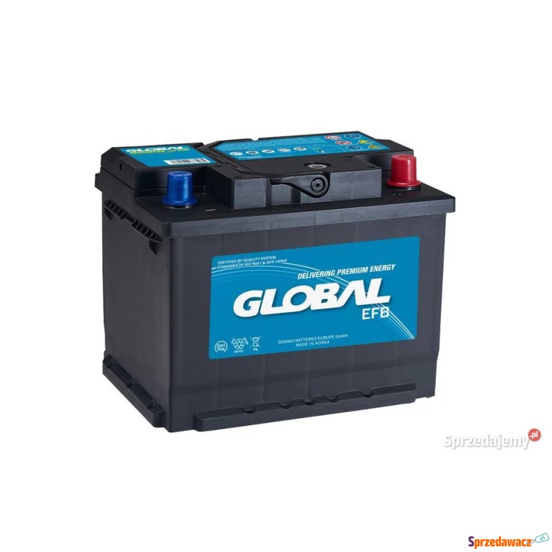 Akumulator 60Ah 560A Global efb start&stop - Akumulatory - Biała Podlaska