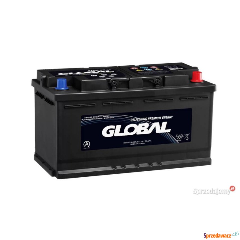 Akumulator 92Ah 850A Global agm start&stop - Akumulatory - Biała Podlaska
