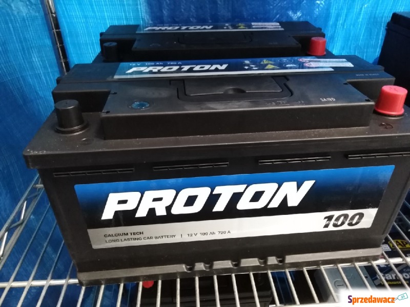 Akumulator Proton 100Ah 720A Białystok al. Jana... - Akumulatory - Białystok