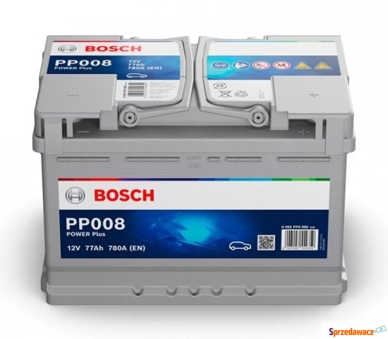 Akumulator 77Ah 780A EN Bosch PP008...