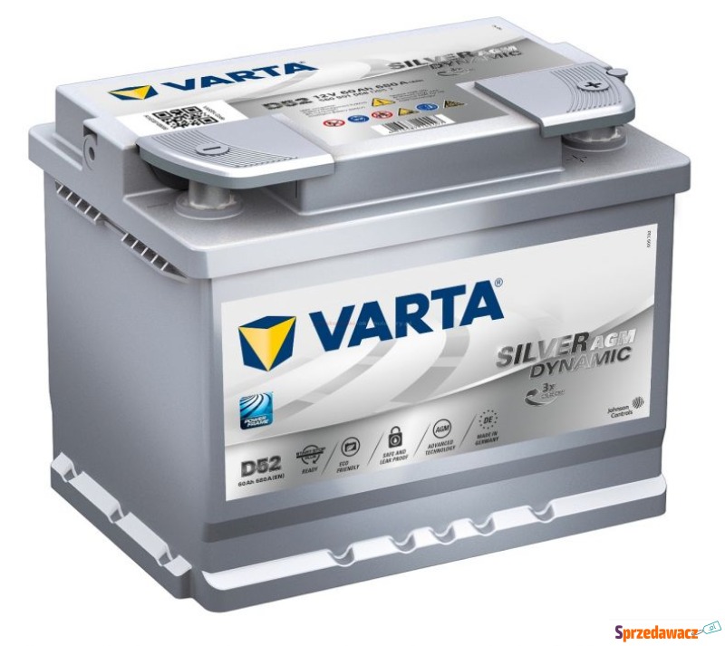 Akumulator 60Ah 680A varta Silver...