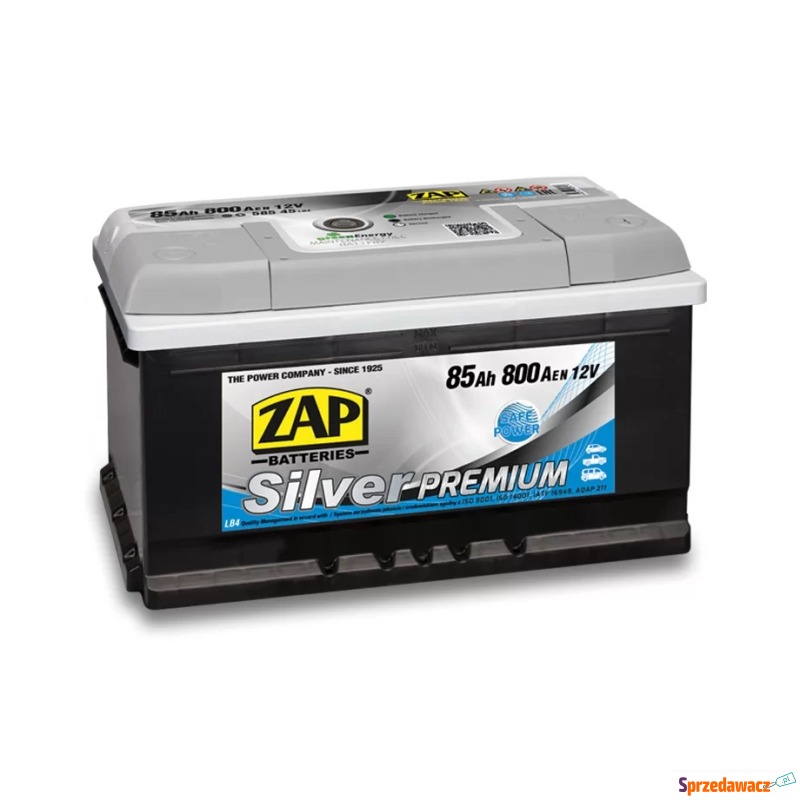 Akumulator 85Ah 800A Zap Silver...