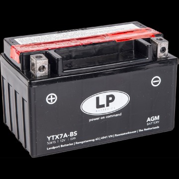 Akumulator motocyklowy Landport Ytx7a-bs 12V 6Ah... - Układ elektryczny - Augustów - zdjęcie 1