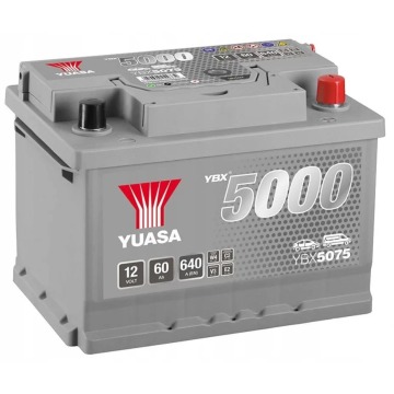 Akumulator 12V 60Ah 640A Yuasa Silver Prawy Plus darmowy dowóz