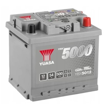 Akumulator 54Ah 500A Yuasa Silver 12V Prawy Plus... - Akumulatory - Radom - zdjęcie 1