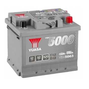 Akumulator 52Ah 520A Yuasa Silver 12V Prawy Plus Darmowy dowóz