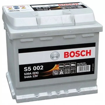 Akumulator 54Ah 530A BOSCH silver S5002 Darmowy... - Akumulatory - Radom - zdjęcie 1