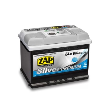 Akumulator 64Ah 620A Zap Silver Premium Darmowy dowóz
