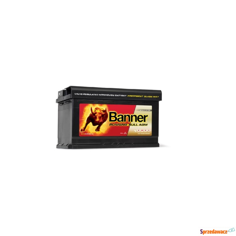 Akumulator Banner Running Bull AGM 80Ah 800A... - Akumulatory - Radom