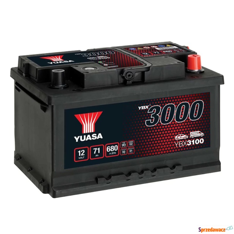 Akumulator 12V 71Ah 680A Yuasa Standard Prawy... - Akumulatory - Radom