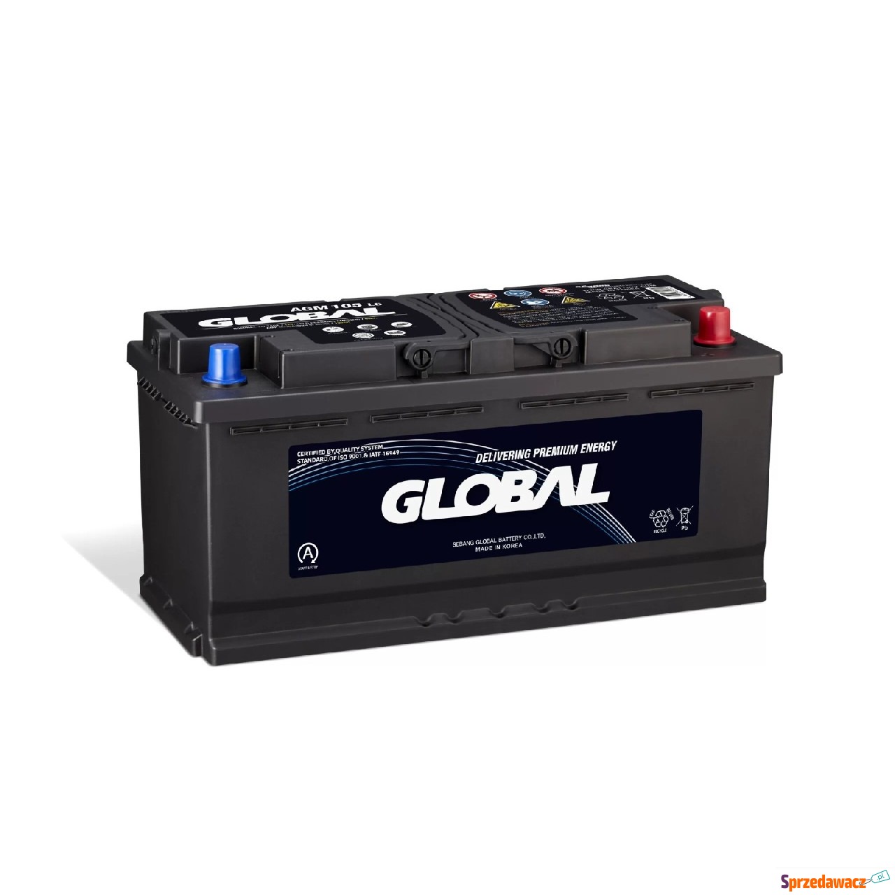 Akumulator 105Ah 950A Global AGM...