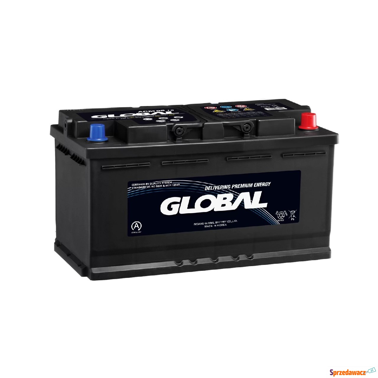Akumulator 92Ah 850A Global AGM...