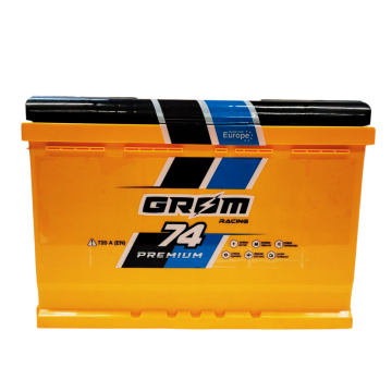 Akumulator 74Ah 720A Grom Racing EN Parwy plus... - Akumulatory - Radom - zdjęcie 1
