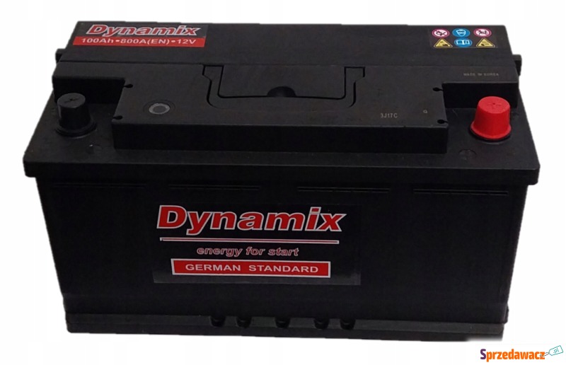 Akumulator Dynamix 12V 100Ah 800A - Akumulatory - Olsztyn