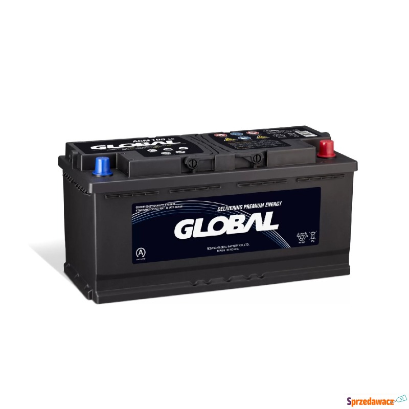 Akumulator 105Ah 950A Global AGM startstop darmowy... - Akumulatory - Radom