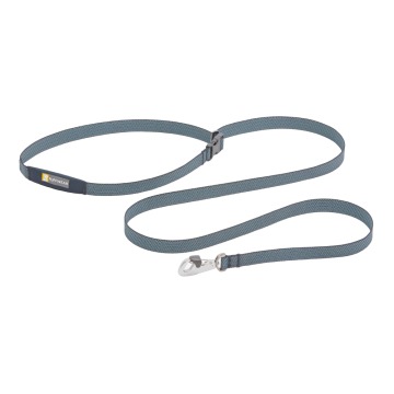 RUFFWEAR Hi & Light Leash, smycz spacerowa - Basalt Grey, dł. 190 cm, szer. 20 mm