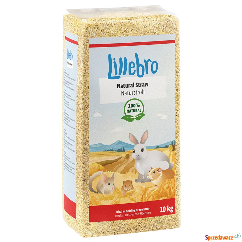 Lillebro naturalna słoma - 10 kg - Akcesoria - Konin