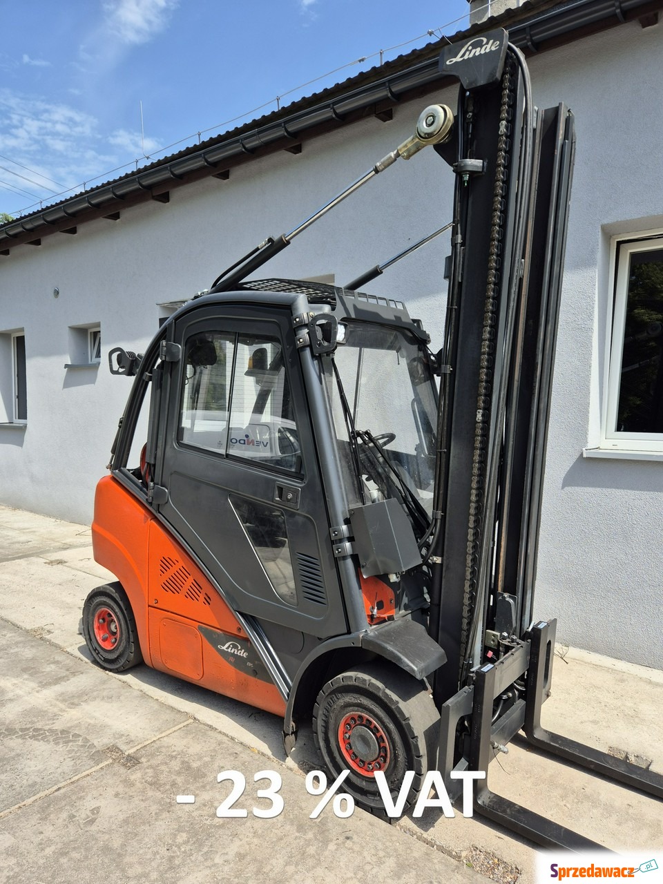 Wózek widłowy Linde H25T-02 pe...