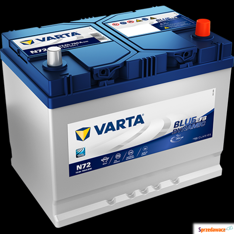 Akumulator 72Ah 700A Varta Blue...