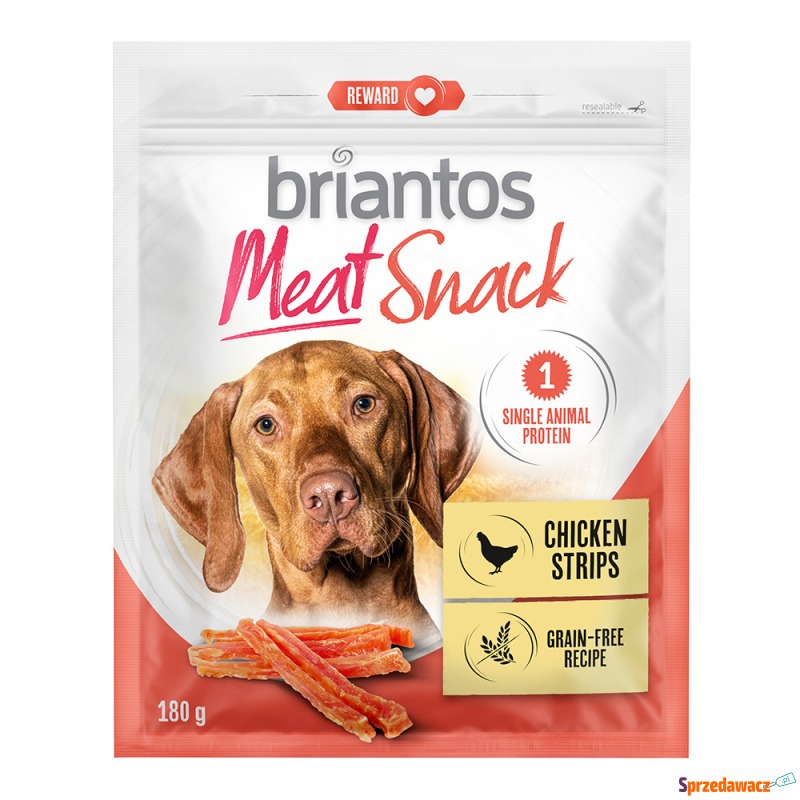 Briantos Chicken Strips paski z kurczaka dla psów... - Przysmaki dla psów - Bytom