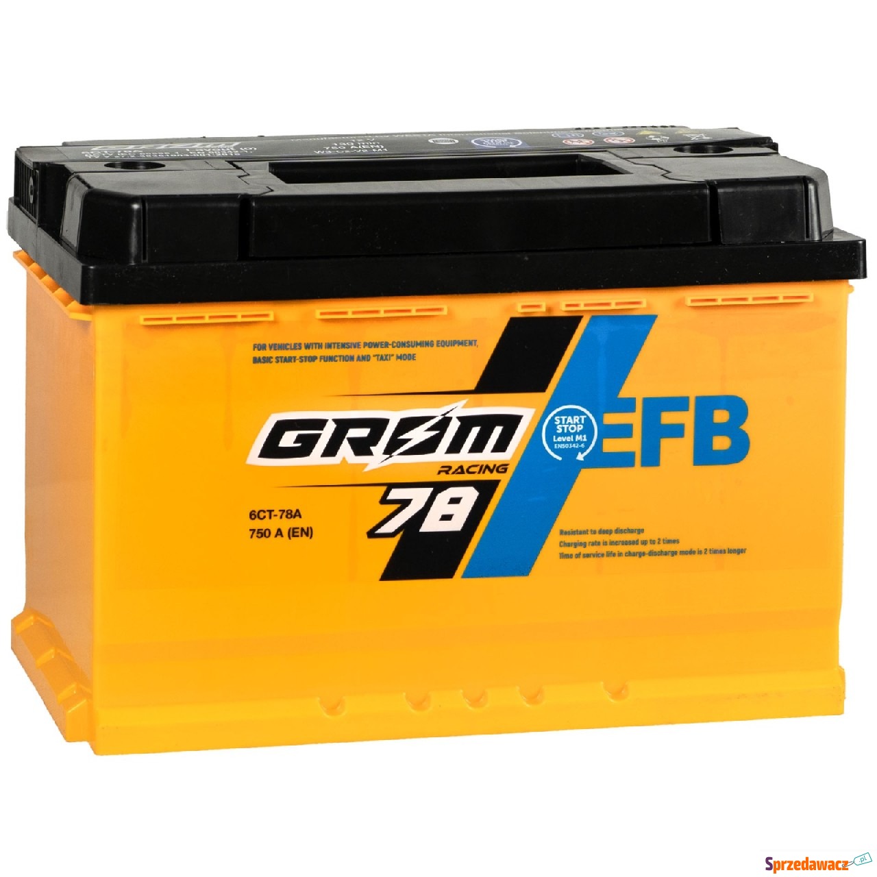 Akumulator 78Ah 750A Grom Racing...