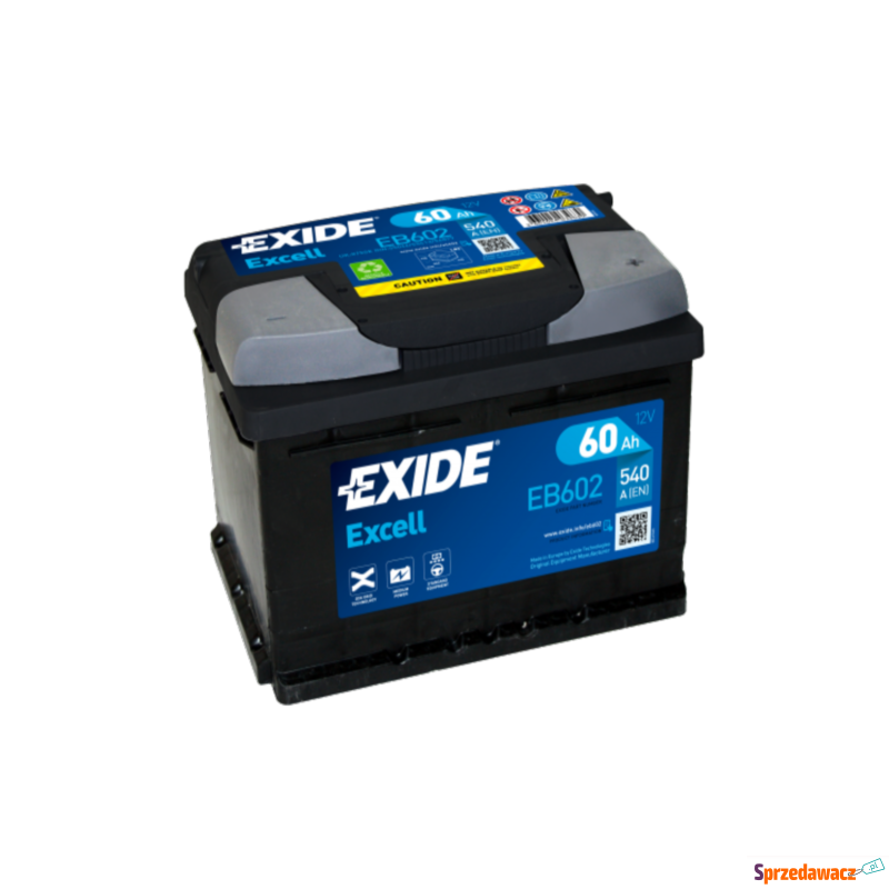 Akumulator 60Ah 540A EN Exide Excell
