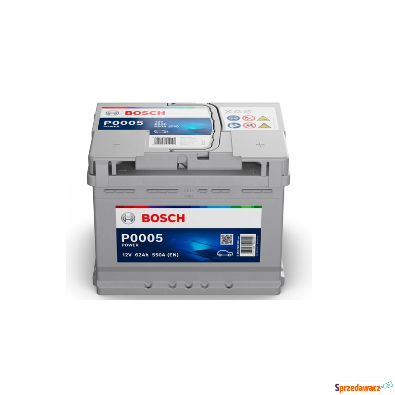 Akumulator 62Ah 550A Bosch P0005