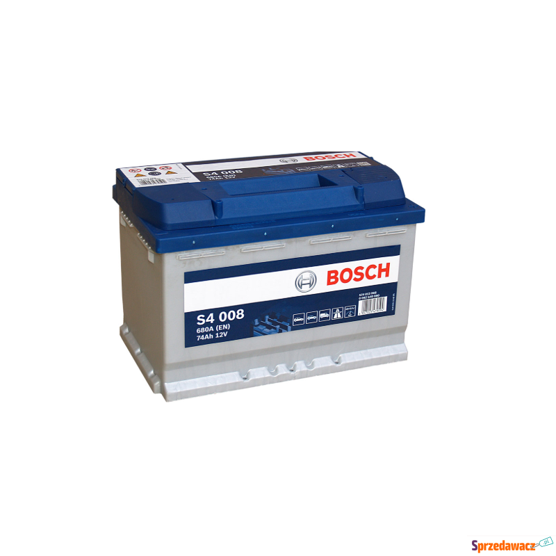 Akumulator 74Ah 680A Bosch S4008