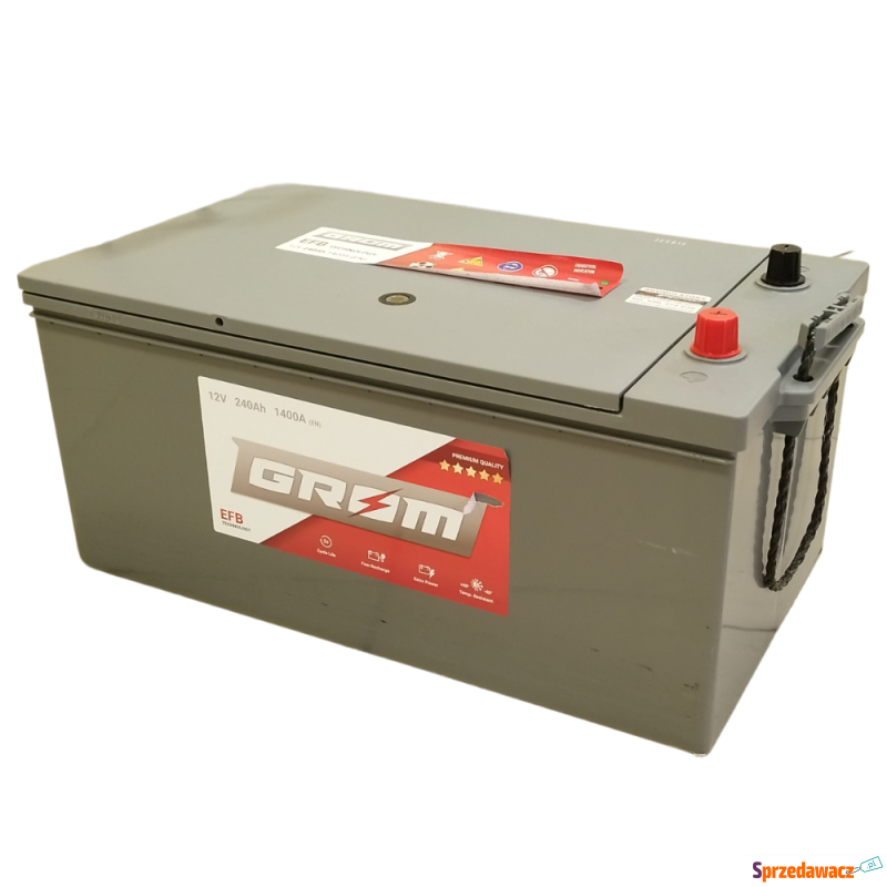 Akumulator 240Ah 1400A Grom EFB