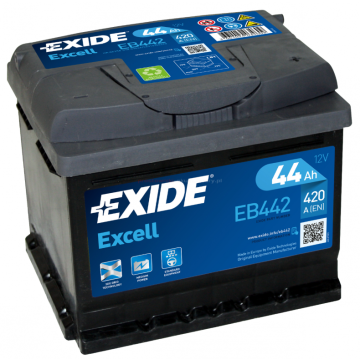 Akumulator 44Ah 420A EN Exide Excell